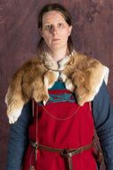 Fell Kragen Freya, braun