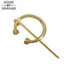 Hoefijzerfibula Birka klein, messing