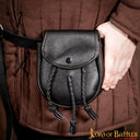 Scottish sporran, black