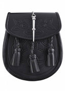 Sporran med keltiskt motiv, svart