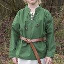 Barnskjorta pirat, grön