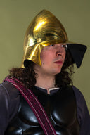 Griekse Boeotische helm, messing, 1-1.2 mm