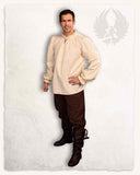 Chemise de pirate Bastian, naturel