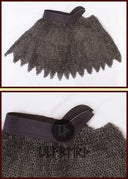 Camail, flat rings – wedge-shaped rivets, 8 mm