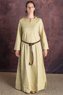 (Vroeg) middeleeuwse jurk Elisa, naturel