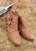 Viking schoenen Jorvik met nagels, lichtbruin