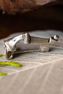 Kruisboogfibula Lîmes (40-70 n.Chr.), verzilverd brons