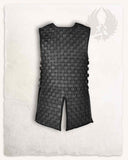 Leren brigdanine Ragur, zwart