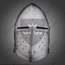 Grote ‘bascinet’ met vizier, 2 mm (battle-ready)