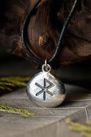 Rune jewel love, pewter