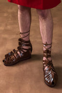 Caligae Neptunus, romeins, bruin