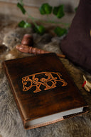 Leren boek Keltisch zwijn Knochnagael