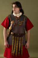 Lorica hamata, senza rivetti, 8 mm