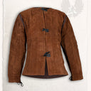 15:e århundradets arming doublet Aulber, mocka, ljusbrun