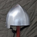 Medieval secreta helmet Rufus, 1.2 mm