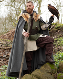 Bontkraag vos, bruin