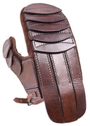 Full contact leren handbescherming rechts