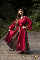 Vikingjurk Astrid, rood/bruin