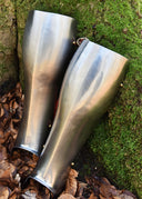 15th century Milanese greaves, 2 mm