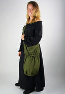 Textielen schoudertas, groen