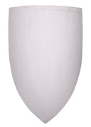 Mittelalterlicher Ritter Schild, unbemalt
