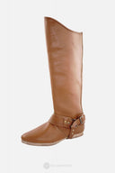 Botas de mosquetero Heroldus, medievales, marrón