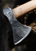 Vikingyxa, handsmidd stål, typ G, halvvass