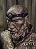 Illunion Pannband - Svart, läder