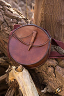 Rond en cuir sac, brun