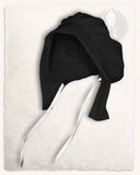 Cappuccio medievale Anna, nero