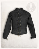 Tudor arming doublet, 15:e århundradet, svart