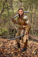 Gebogenes Larp -Elfenschwert, 105 cm