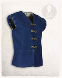 Renaissance Doublet Tudor, blauw