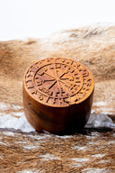 Sieradendoosje Vegvisir, hout