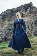 Viking jurk Valdis, blauw