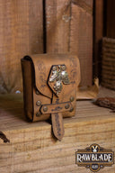 Lassel tasje Klein - Bruin