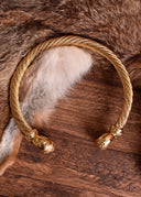 Replica di Snettisham torque, ottone