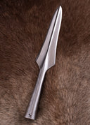 punta di lancia medievale, ca. 33 cm, semi-affilata