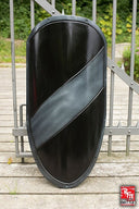 LARP ridderschild zwart/zilver