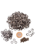 1 kg maliënringen, gemixt, 6 mm