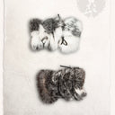 Bont armstuk Lagertha, bont, crème