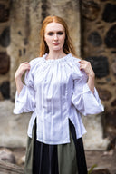 Renaissanceblouse, wit