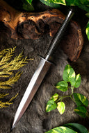 Boot dagger, semi-scherp