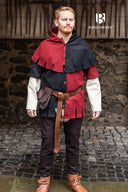 Chaperon Dangereuse, gauche, noir, mélange de laine