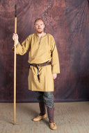 Tuniek met authentieke zoom, honingbruin