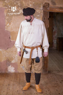 Renaissancerhemd Störtebecker, crème