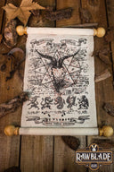 Summoner Scroll met leren band