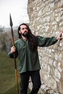 Średniowieczna koszula Friedrich, zielony