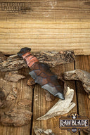 Kristalle Dolch - grau