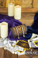 Tarot set en tasje, bruin